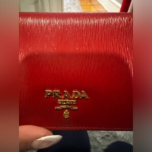 PRADA - Leather Bifold Wallet